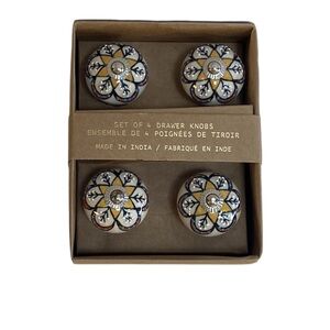 Set of 4 Filigree Drawer Knobs